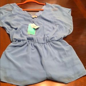 Light Blue Romper